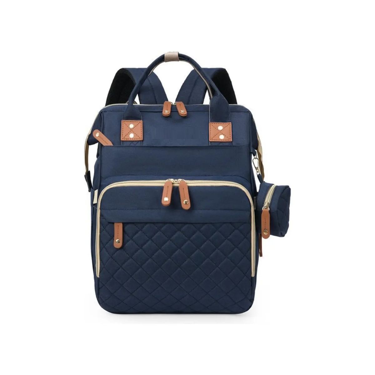 GENERICO - Mochila Maternal Impermeable Con Accesorios Azul Labg