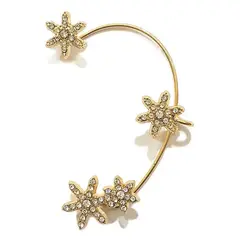 GENERICO - Aros Trepador Moderno Para Mujer Forma De Estrellas