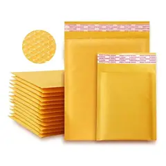 KUANGYE - Pack 50 Sobres Acolchados Con Burbujas 23x28 Cm Autoadhesivo