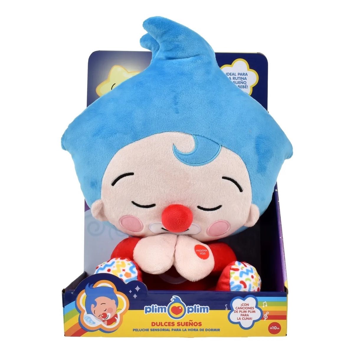 PLIM PLIM - Peluche para Dormir Pim Plim 30 cms Musical Dulces Sueños