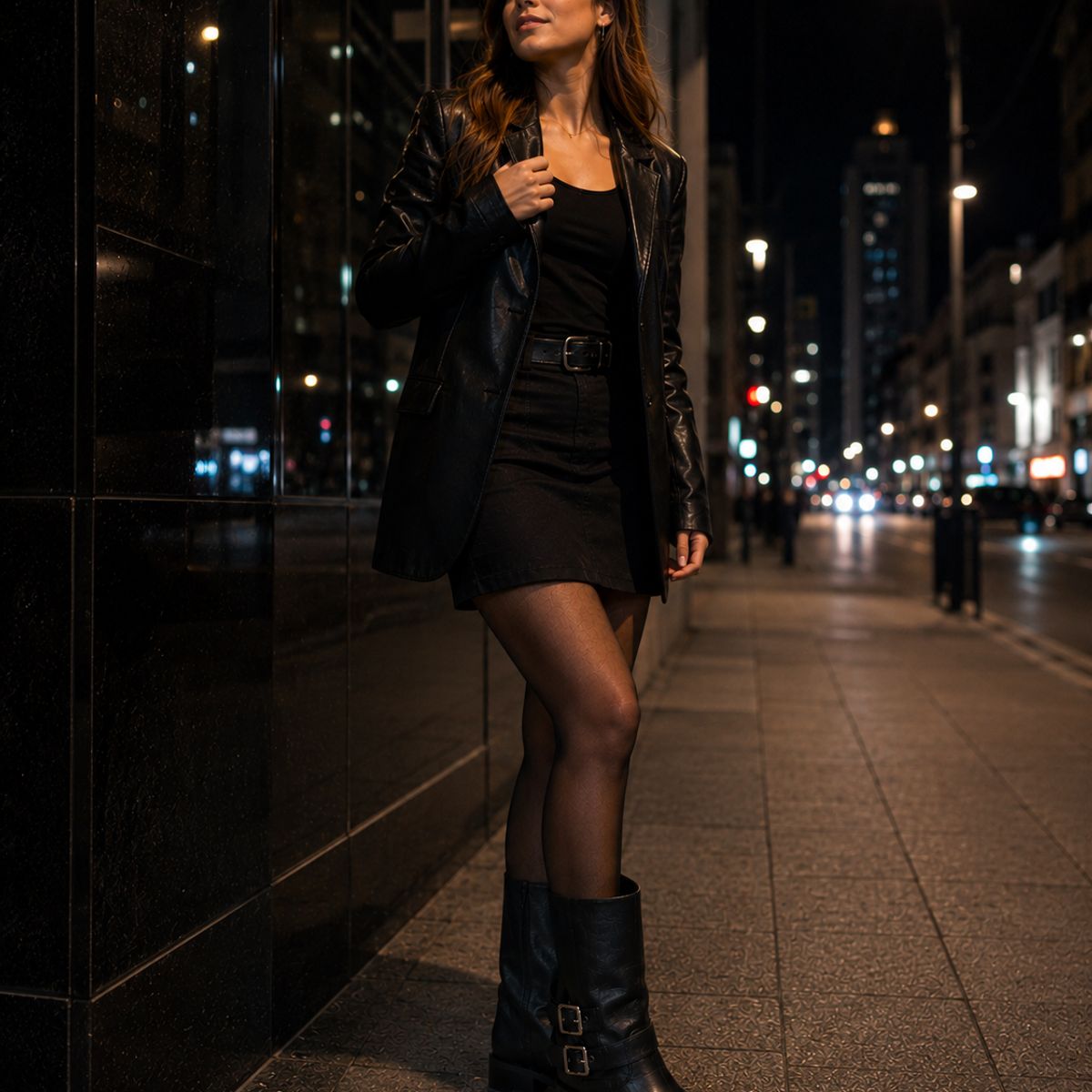 POLICE - Bota Mujer Negro Martina Police