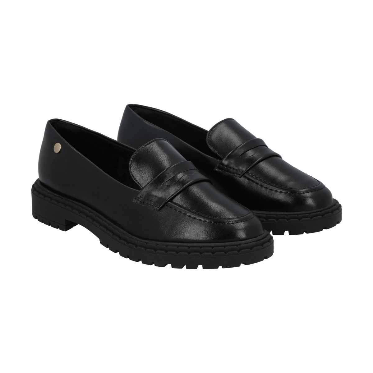POLICE - Mocasin Mujer Negro Isabella Police