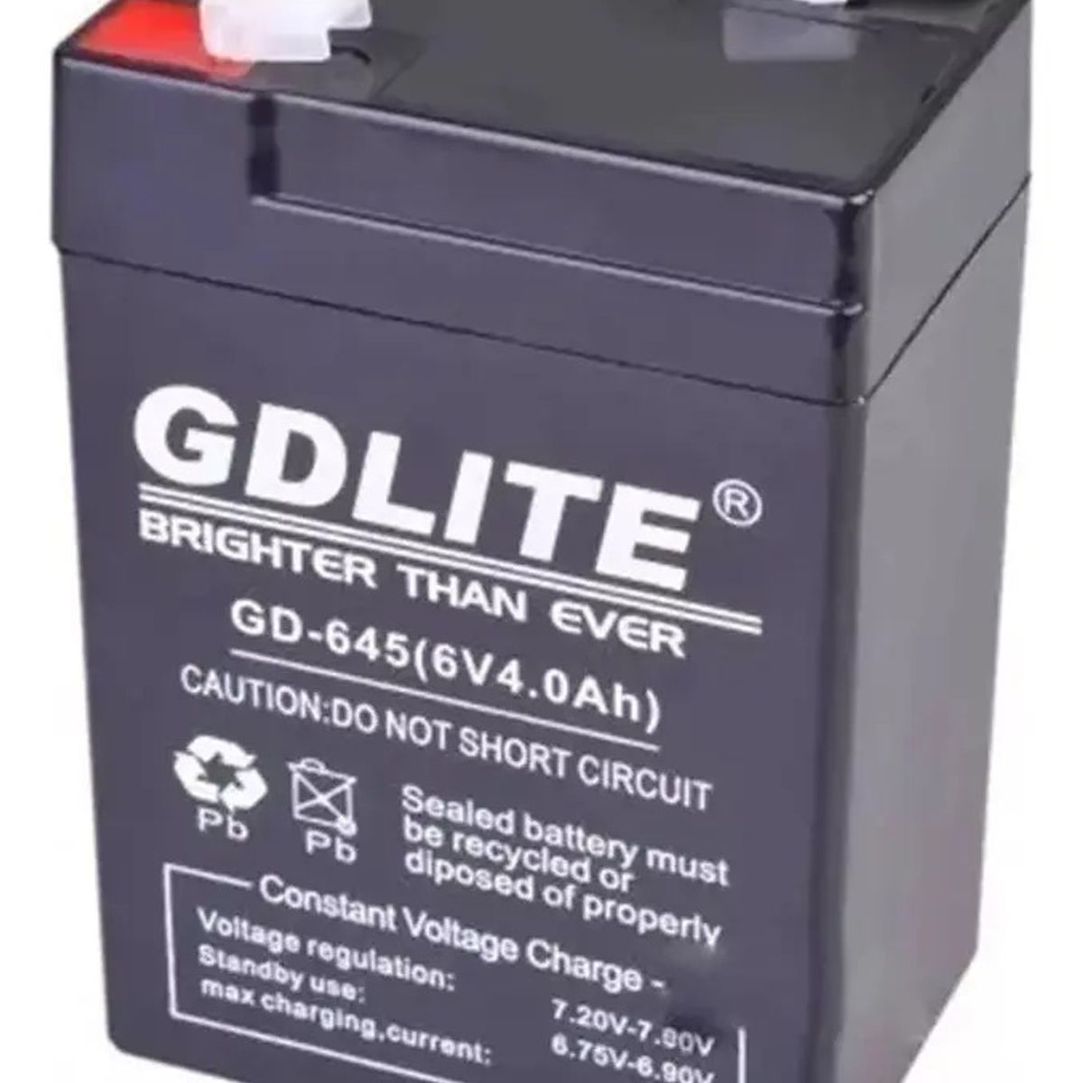 GENERICO - Bateria 6v 4ah Gd-645 Ciclo Profundo