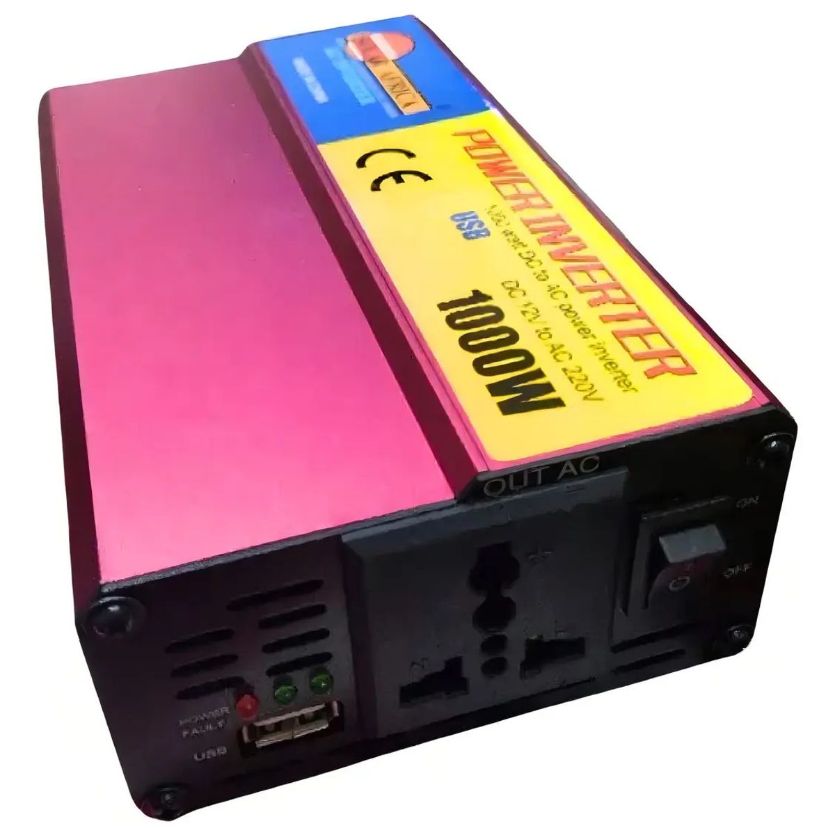 GENERICO - Inversor Coversor De Voltaje 12v A 220v 1000w