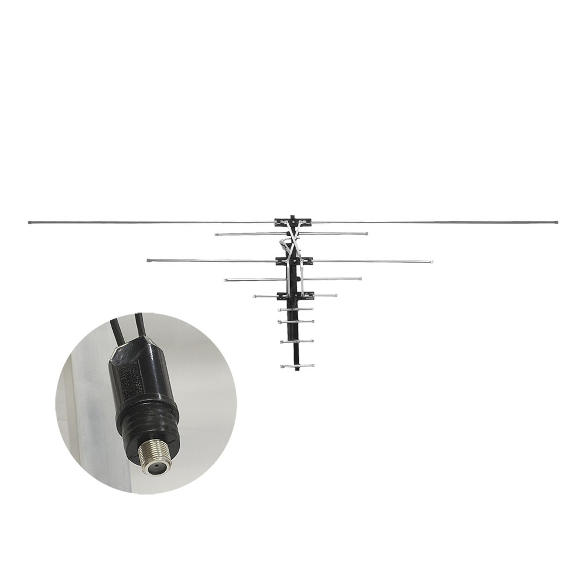 FASTLINK - ANTENA EXTERIOR 9 ELEMENTOS HD/TV-FAA-9 FASTLINK