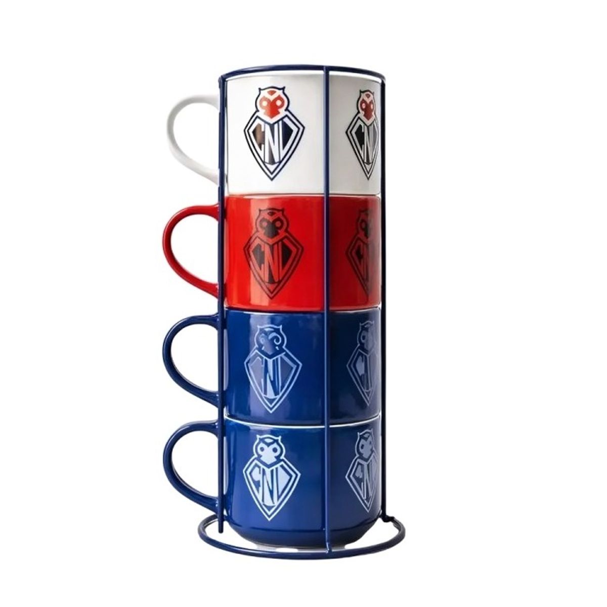 U DE CHILE - SET 4 TAZON 400 ML UNIVERSIDAD DE CHILE