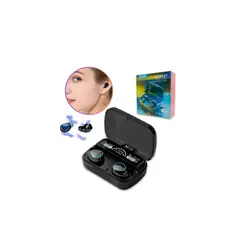 GENERICO - Audífonos In-Ear Bluetooth M10 TWS Power Bank Integrado y Pantalla LED