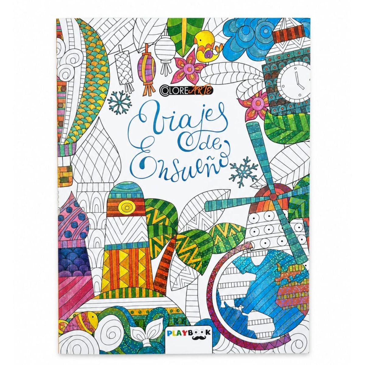 GENERICO - Viajes de ensueño - Libro para colorear