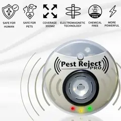 MOVI - Repelente Pest Reject Pro Escudo Ultrasónico Anti Plagas