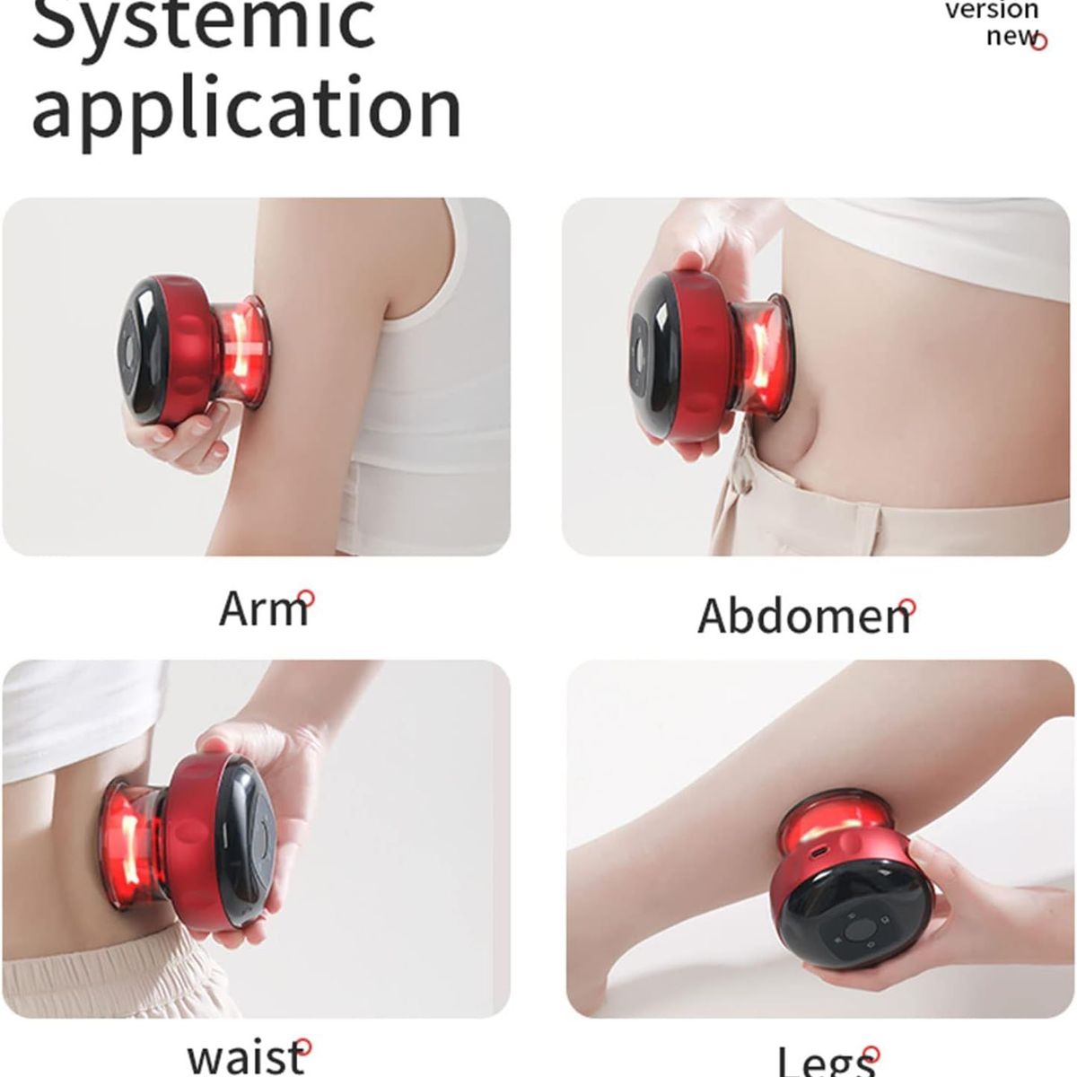 GENERICO - Masajeador Eléctrico Para Eliminar Celulitis Ventosa Guasha