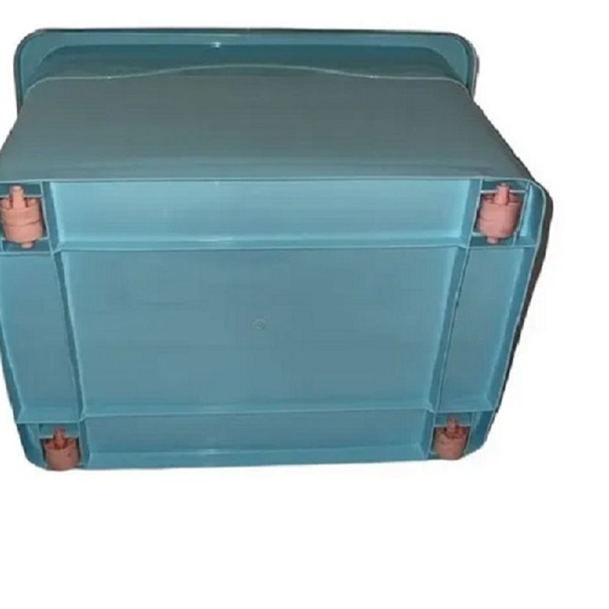 GENERICO - Caja de almacenamiento para el hogar Color Azul 54.5 x 37.8 x 30.5 cm