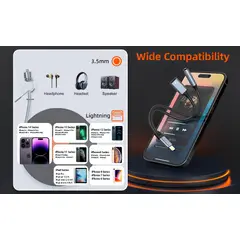 GENERICO - Adaptador Split De Audífonos Y Carga Tipo-c A Audio Jack 3.5