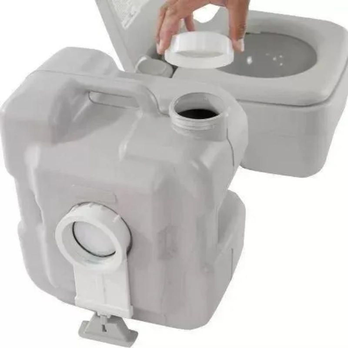 GENERICO - Baño Químico Portátil 20 Litros Reutilizable Camping