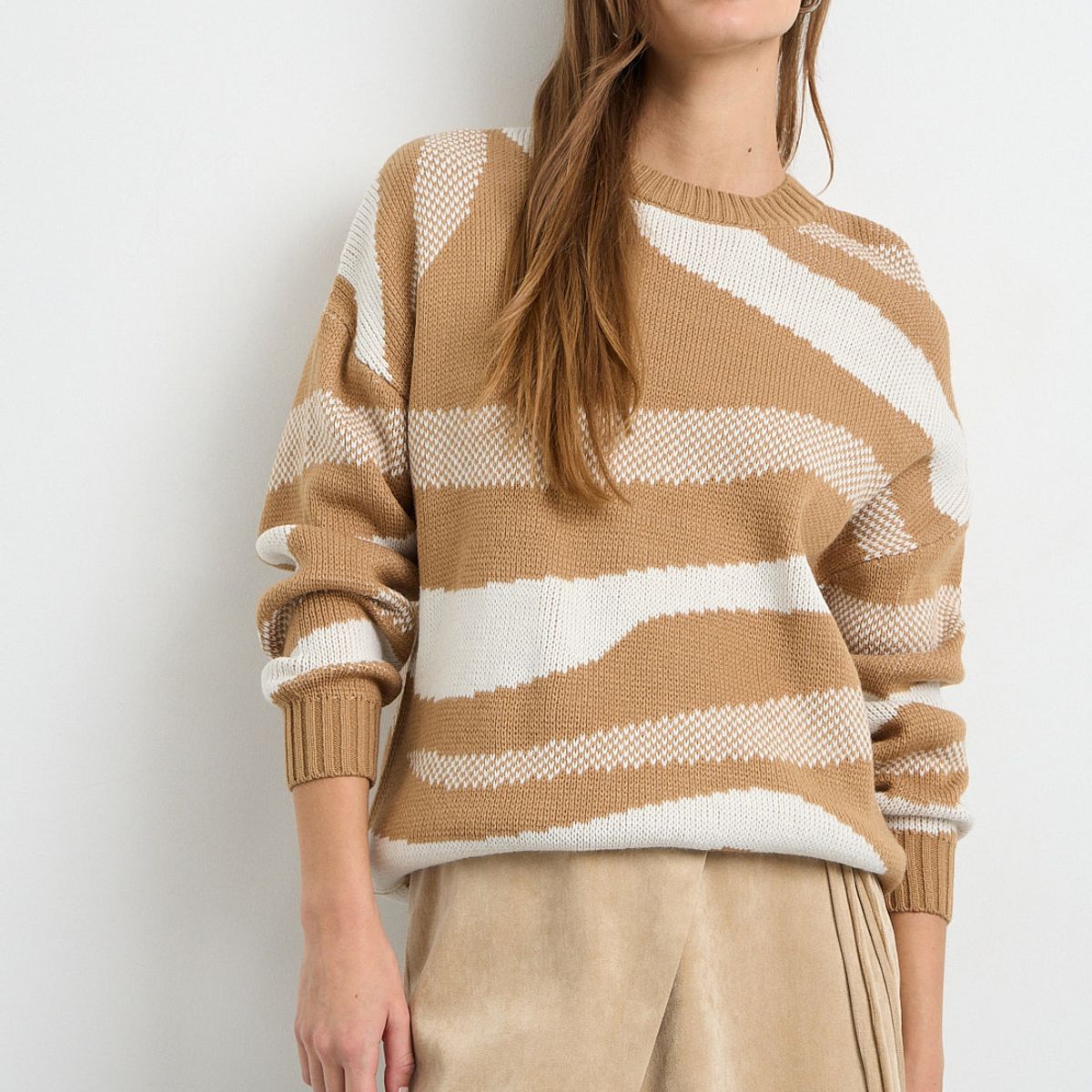 IO - Sweater Fantasia Mujer Beige Io