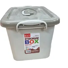 GENERICO - Caja de almacenamiento para el hogar Color Beige 54.5 x 37.8 x 30.5 cm