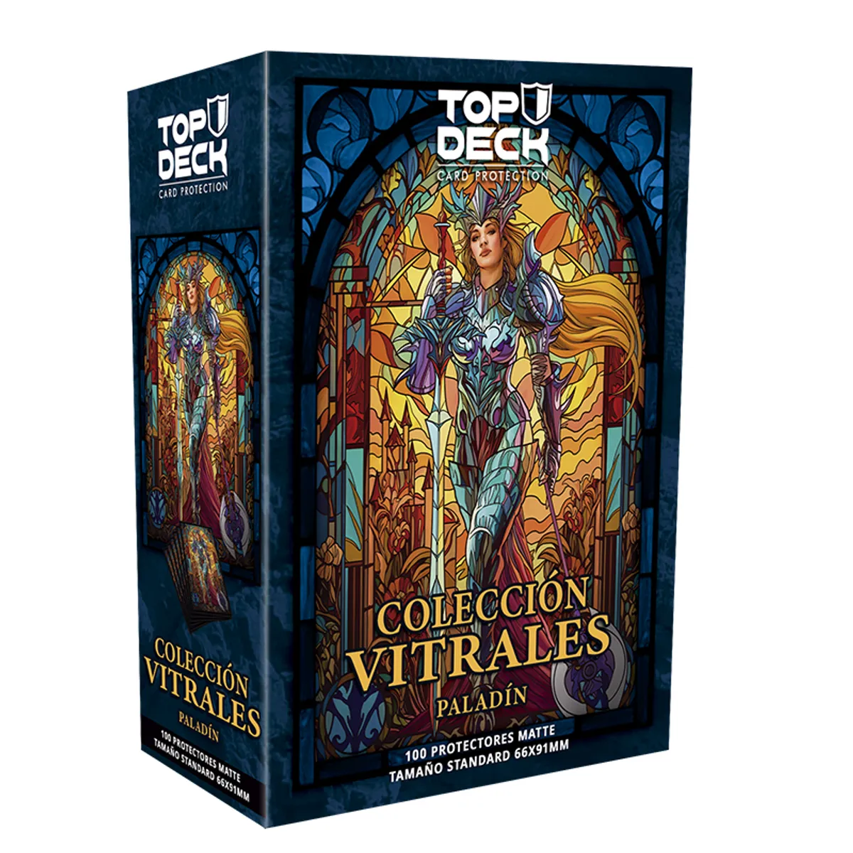 MITOS Y LEYENDAS - Protectores Standard  Colección Vitrales -Paladín