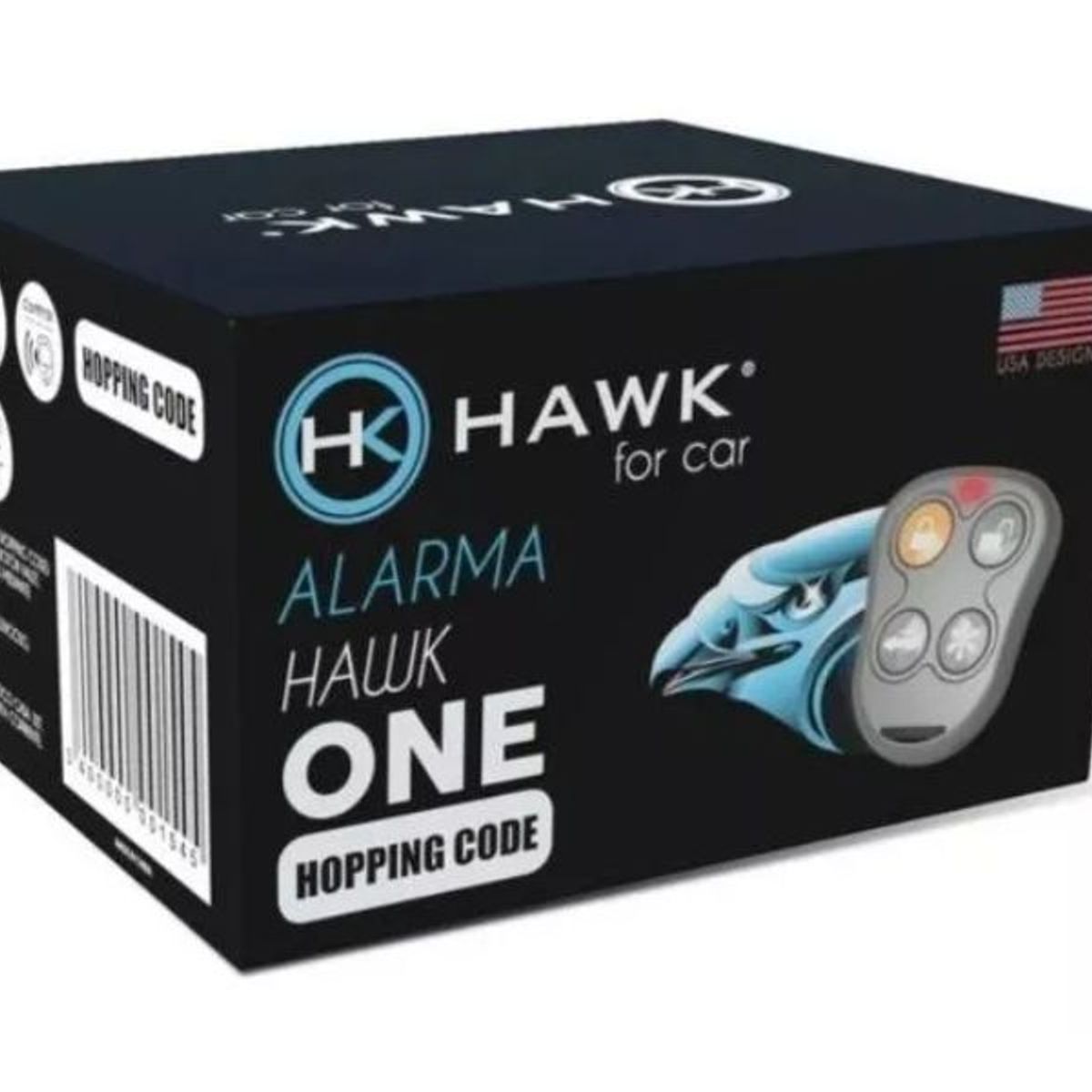GENERICO - Alarma Auto Hawk Código Variable Alta Calidad
