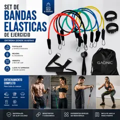 MOVI - Set de Bandas Elasticas de Ejercicio