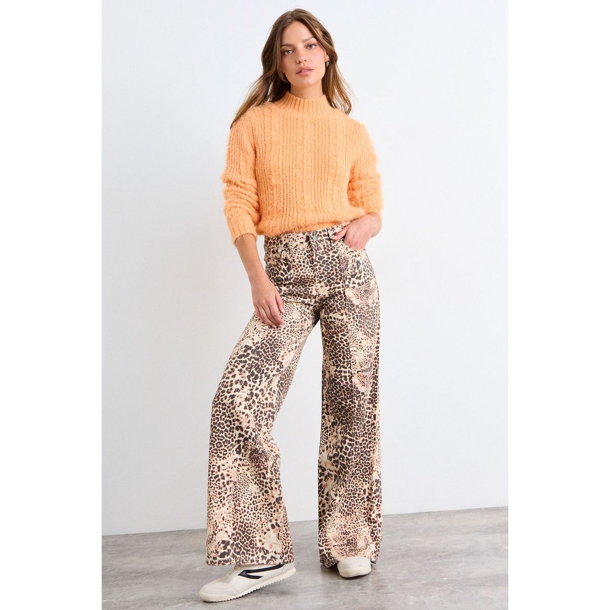 IO - Jeans Fantasia Mujer Beige Io