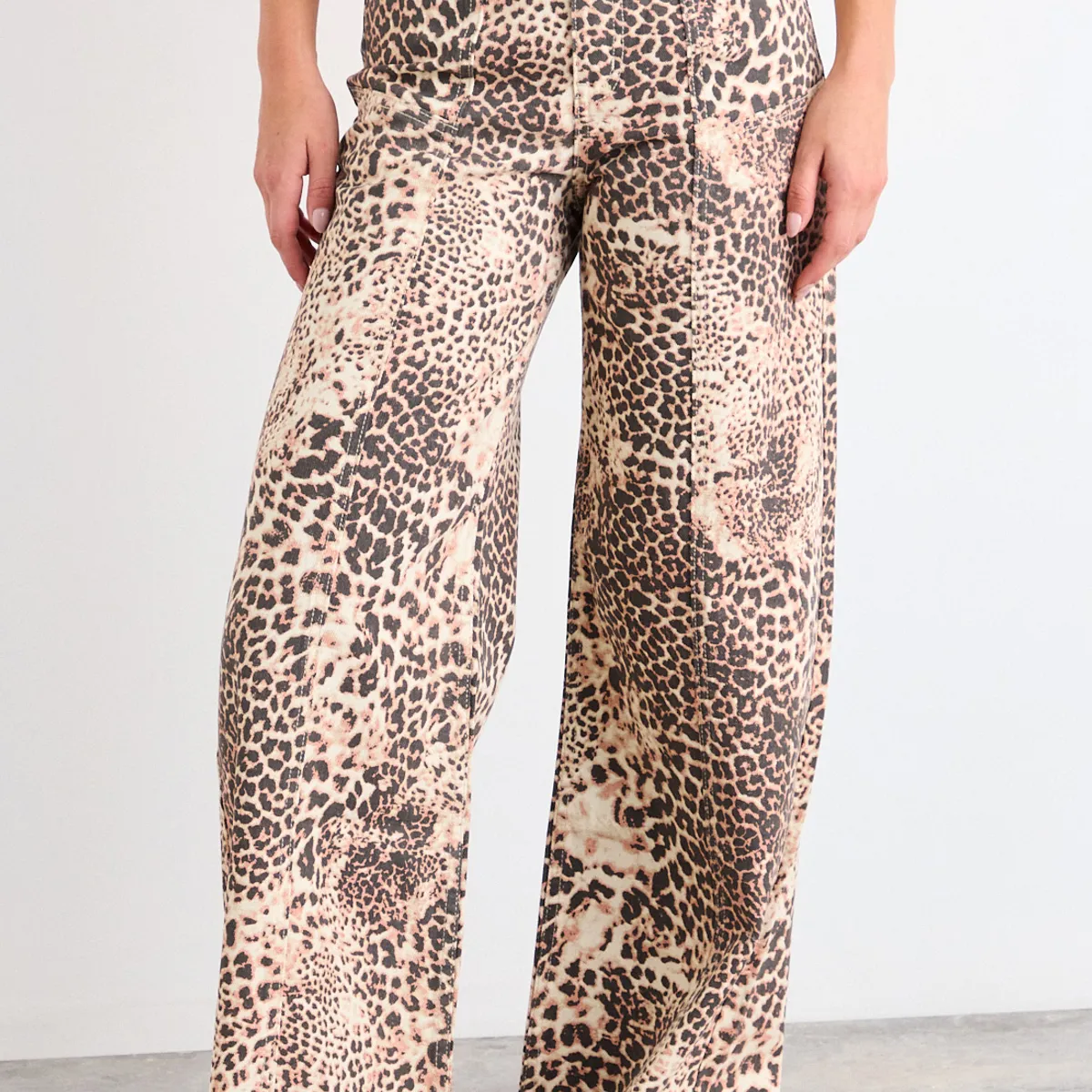 IO - Jeans Fantasia Mujer Beige Io