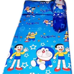 GENERICO - Manta con diseño de Doraemon, Manta Siesta para niños Invierno 120x150cm