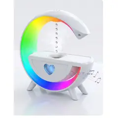IRM - Lampara RGB Humidificador Antigravedad Bluetooth Parlante Y13 Luz LED Escritorio Aromaterapia