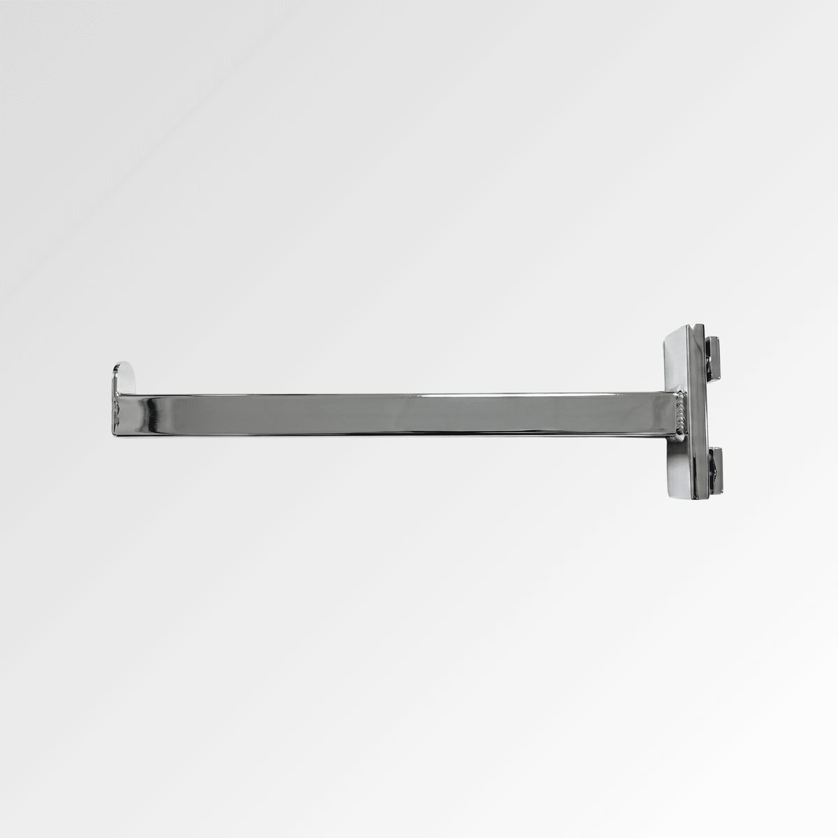 GENERICO - Pack 10 Gancho Soporte Colgador De Riel 27 Cm Ganchera