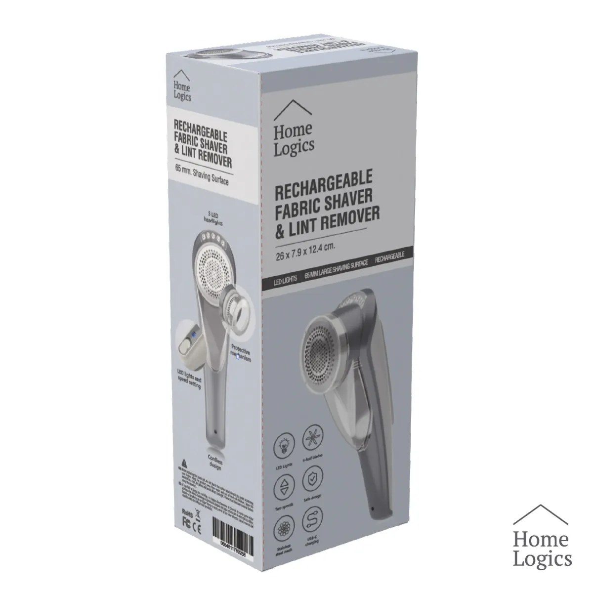 HOME LOGICS - Quitapelusas Eléctrico Saca Pelusas Directo Home Logics