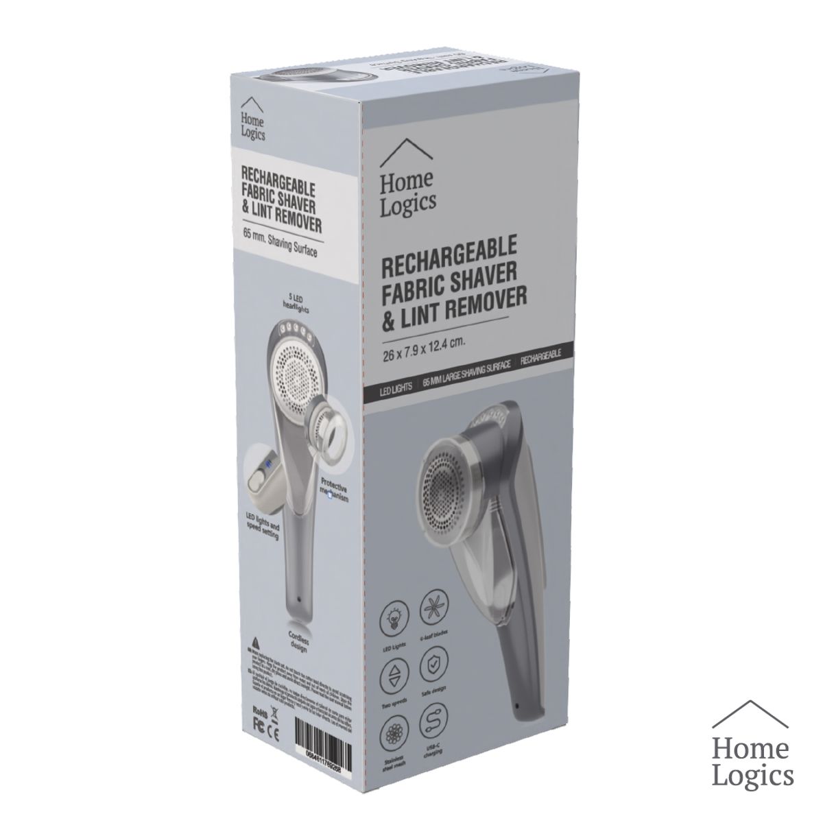 HOME LOGICS - Quitapelusas Eléctrico Saca Pelusas Directo Home Logics