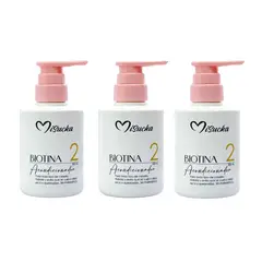 GENERICO - Pack 3 Acondicionador Misucka con Biotina de 900ml