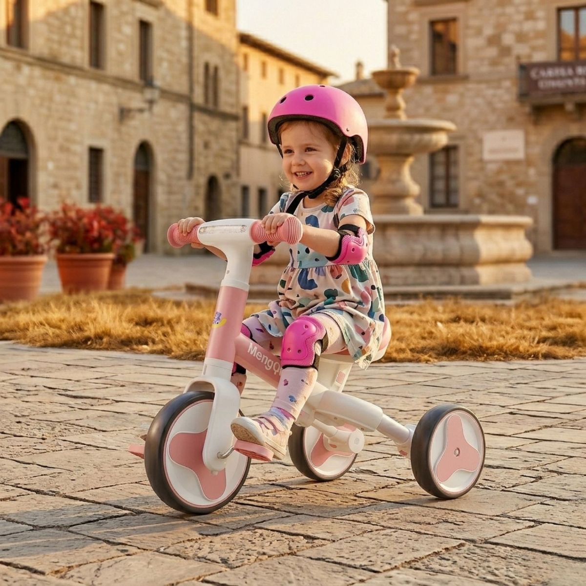 BABYLUNA - Triciclo Andador Bicicleta De Equilibrio 3 En 1 Para Niños