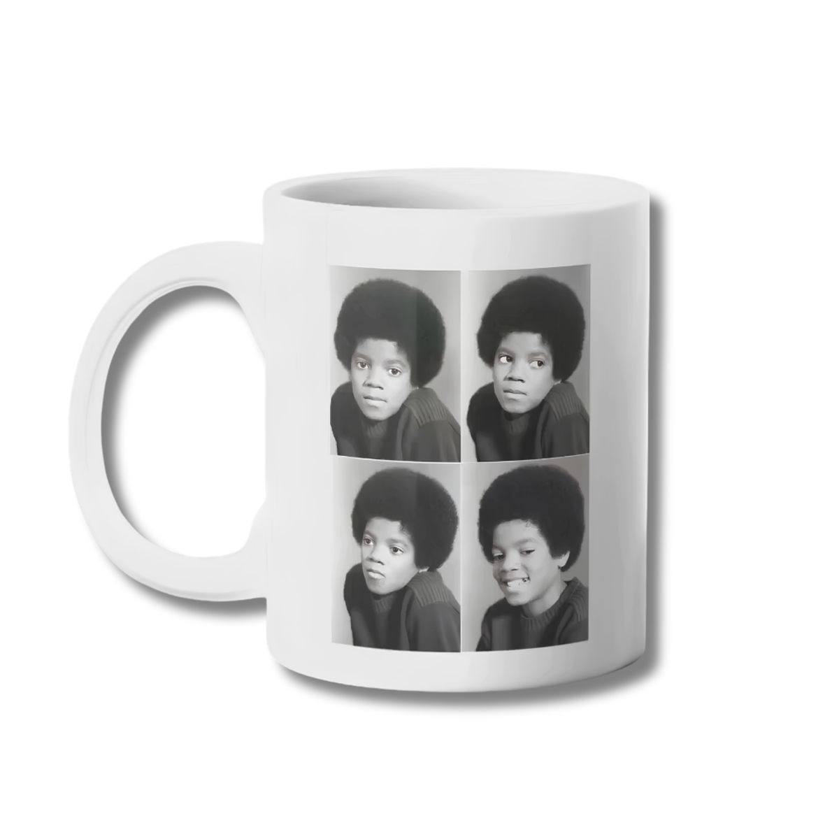 GENERICO - Tazon Michael Jackson ABC Taza Sublimada 325ml