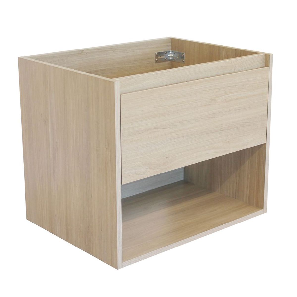 STRETTO - Mueble Vanitorio Zoé Acácia 121x47x12 cm sin Cubierta