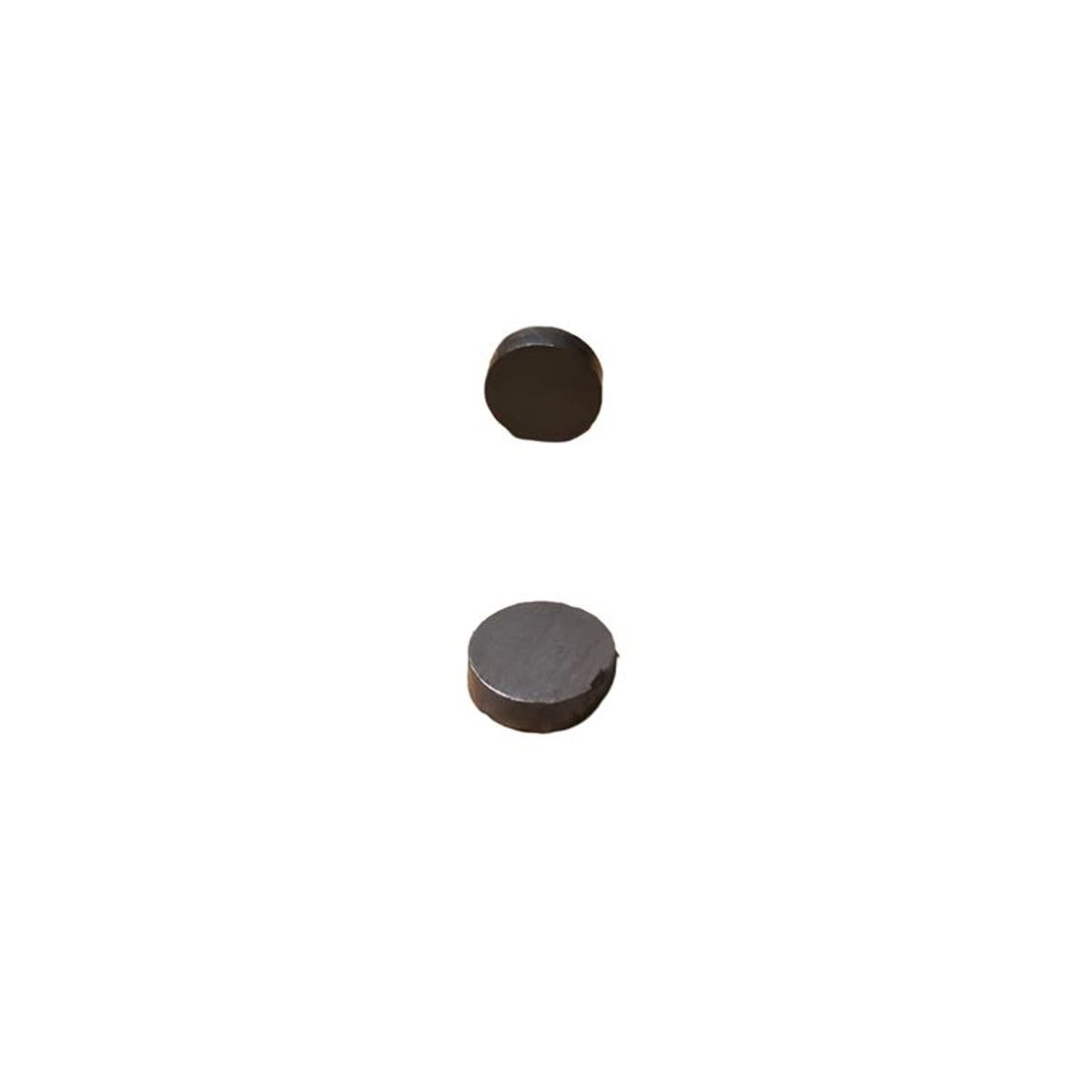 GENERICO - Pack 50 imanes 10 mm manualidades gris