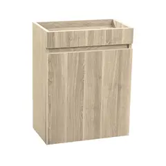 STRETTO - Mueble Vanitorio Petit Nogal 26x46x57.5 cm sin Cubierta