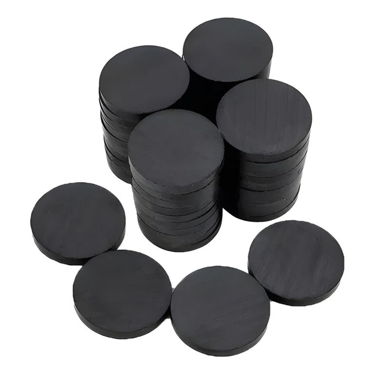 GENERICO - Imanes redondos 3x15 mm pack 100 unidades