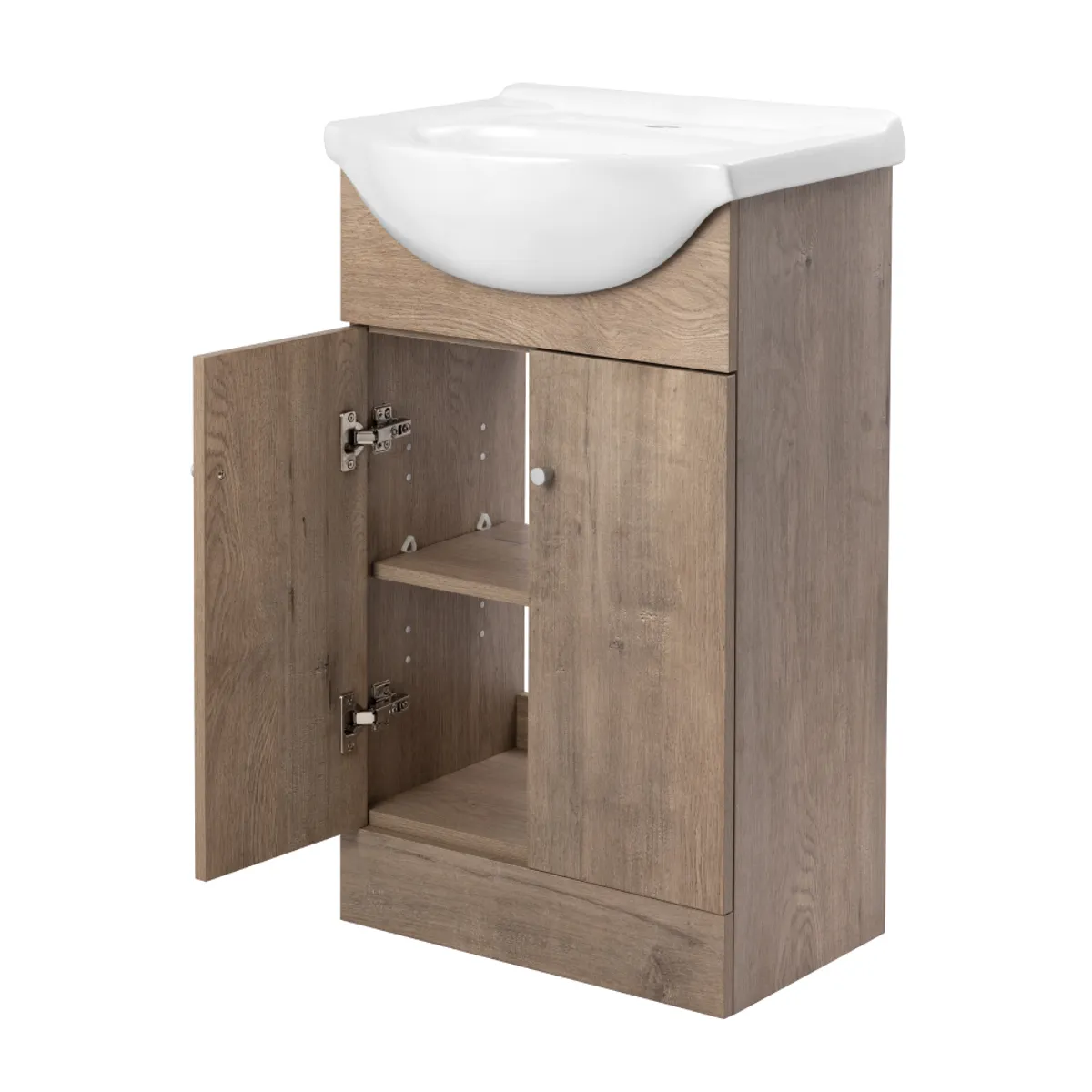 Mueble Vanitorio Marie Lenga + Cubierta 60x46x50 cm, marca STRETTO - Foto Principal
