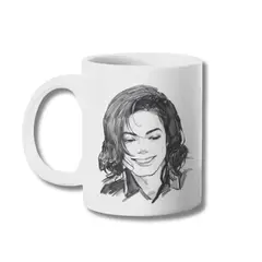 GENERICO - Tazon Michael Jackson Smile Taza Sublimada 325ml
