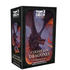 MITOS Y LEYENDAS - Protectores Standard Colección Dragones - Dragón de Fuego