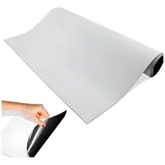 GENERICO - Rollo papel imantado adhesivo 60x100 cm blanco 5