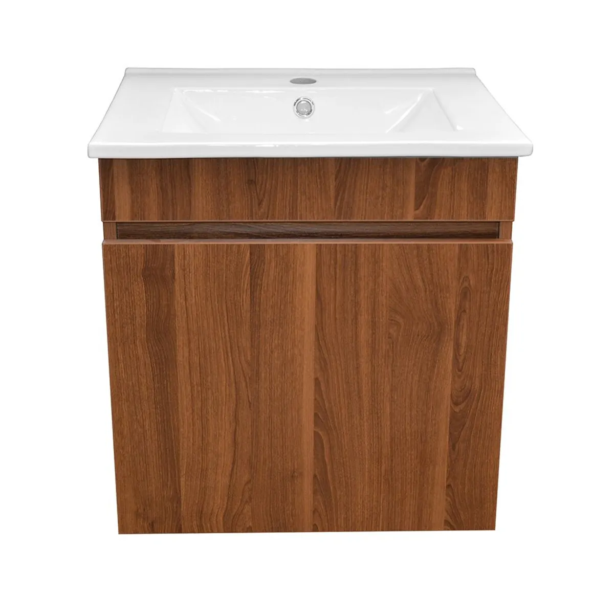 STRETTO - Mueble Vanitorio Moyen Roble + Cubierta 50x46x50 cm