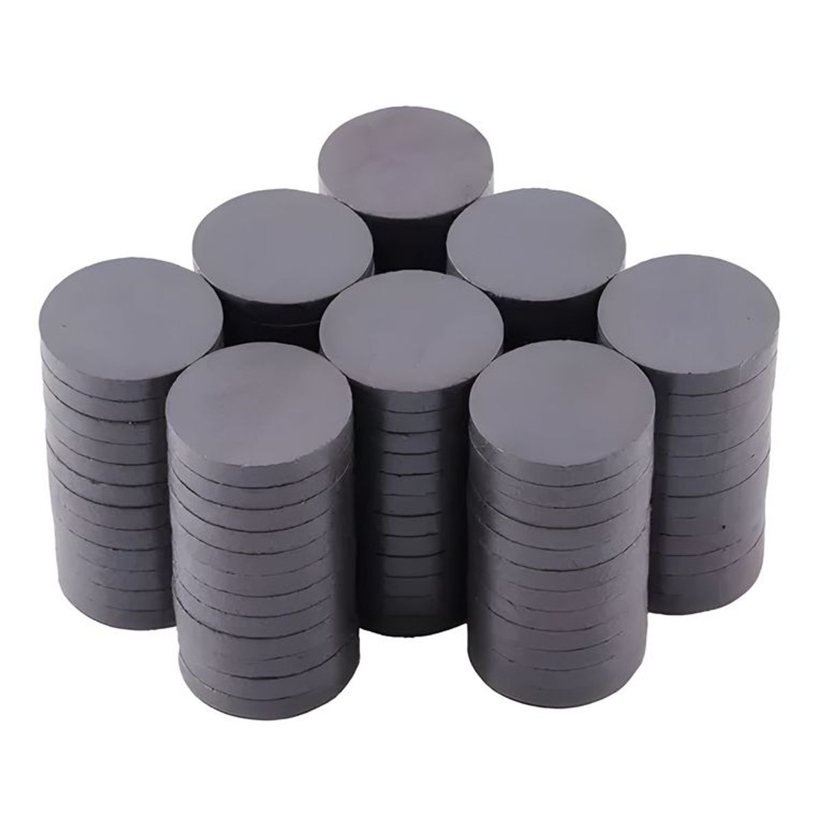 GENERICO - Imanes redondos 15x3 mm pack 100 unidades