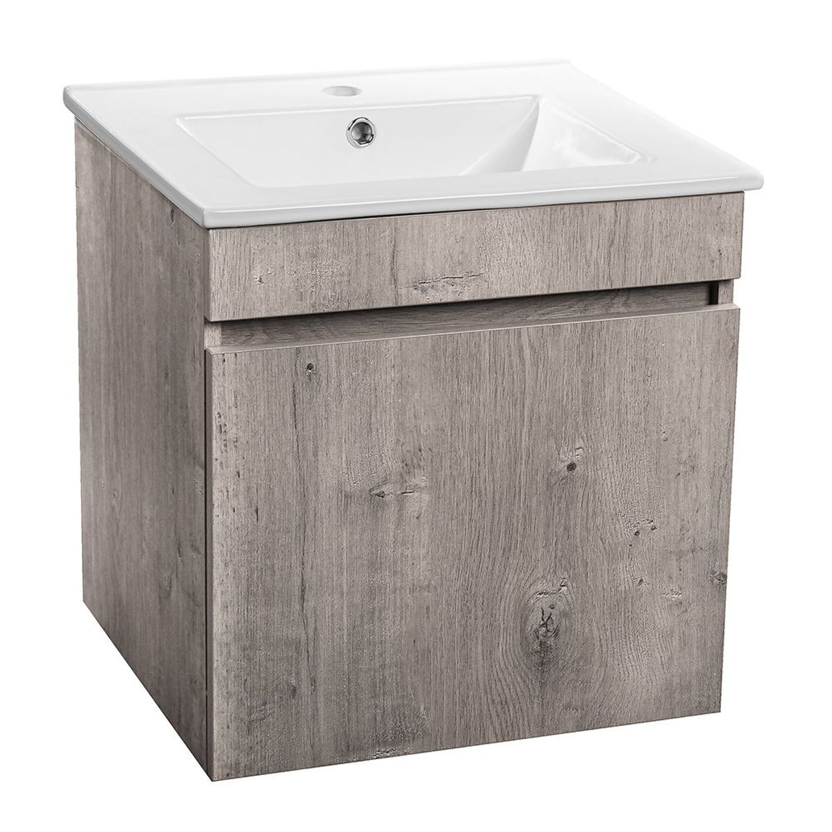 STRETTO - Mueble Vanitorio Moyen Lenga + Cubierta 50x46x50 cm