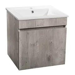 STRETTO - Mueble Vanitorio Moyen Lenga + Cubierta 50x46x50 cm
