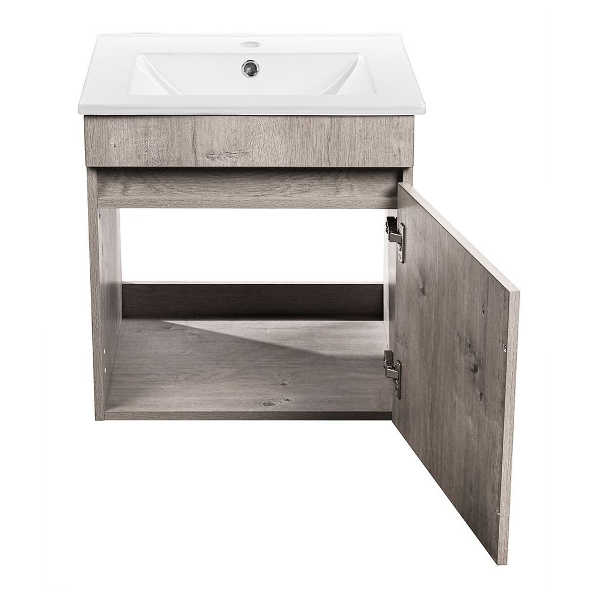 STRETTO - Mueble Vanitorio Moyen Lenga + Cubierta 50x46x50 cm