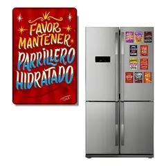 GENERICO - Pack 10 imanes metálicos para refrigerador