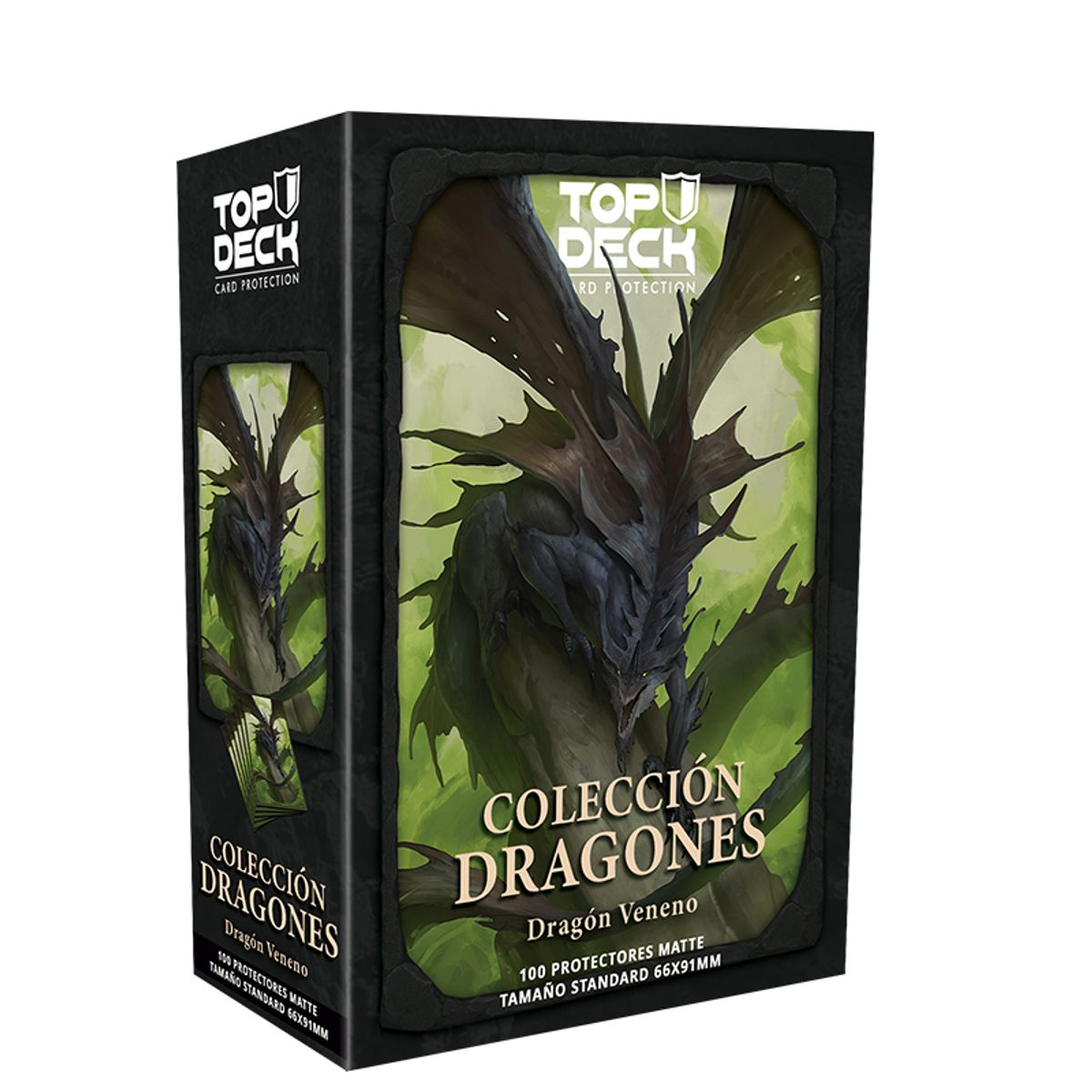MITOS Y LEYENDAS - Protectores Standard  Colección Dragones - Dragón Veneno