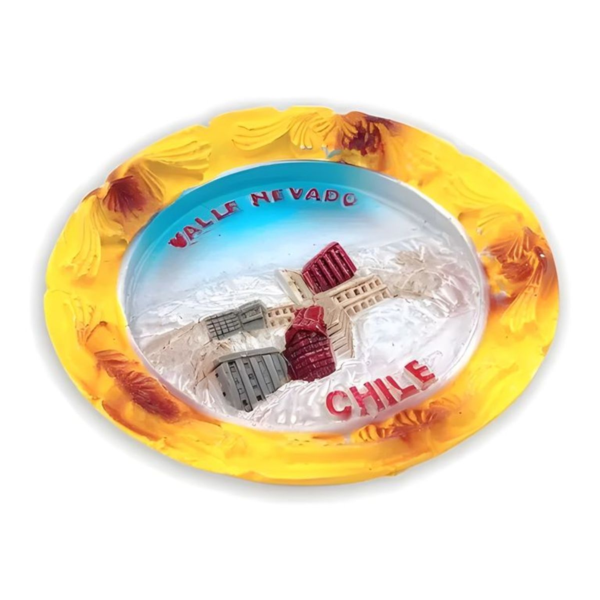 GENERICO - Imán decorativo recuerdo Chile tortuga y surtidos