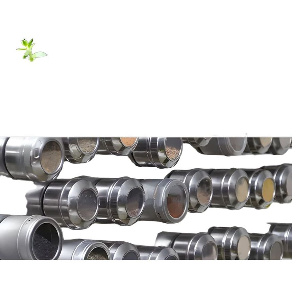 GENERICO - Pack 10 imanes 20 mm para manualidades gris