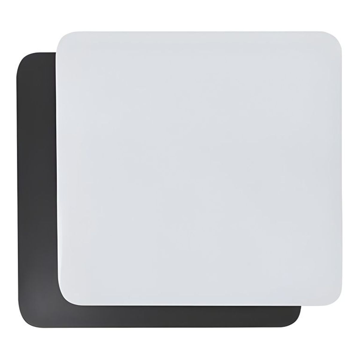 GENERICO - Pack 14 imanes cuadrados sublimación 9.5 cm blanco